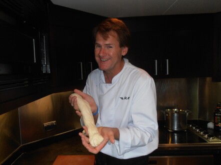 Baking French bread in Italy for difficult guests