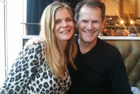Old friend Juila and I