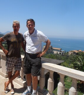 Kevin and I in Sorrento