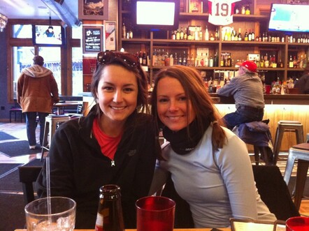 Carly and her sister Mary