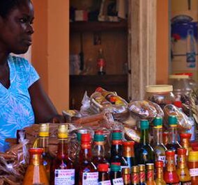 Typical Antigua shop