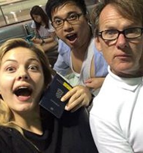 What? Typhoon in Hong Kong?