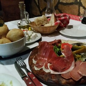 Traditional Croatian cured meats