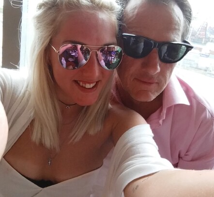 Ellie and I at the W for brunch