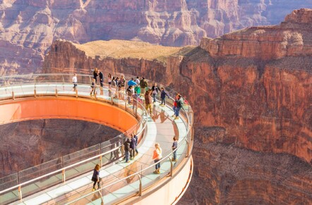 The Grand Canyon viewing platform