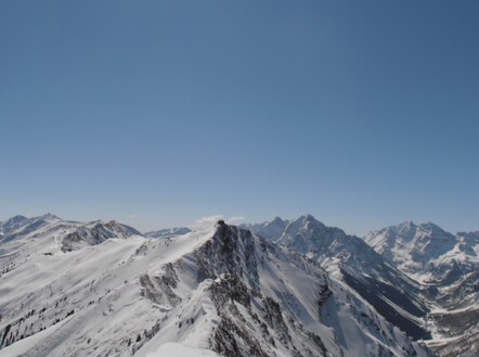 Its worth the 45 minute climb to 12,390 feet to see this view