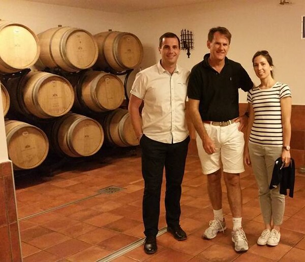 Wine tasting at Korta-Katarina