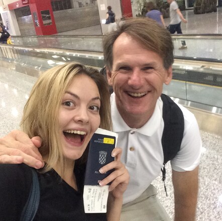 Excited as getting a visa was easy and friendly