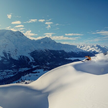 Breathtakingly beautiful Engadin, St. Moritz
