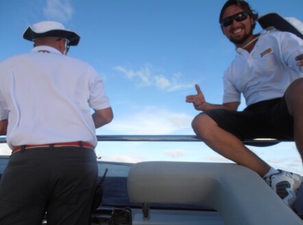 Sean loves sailing