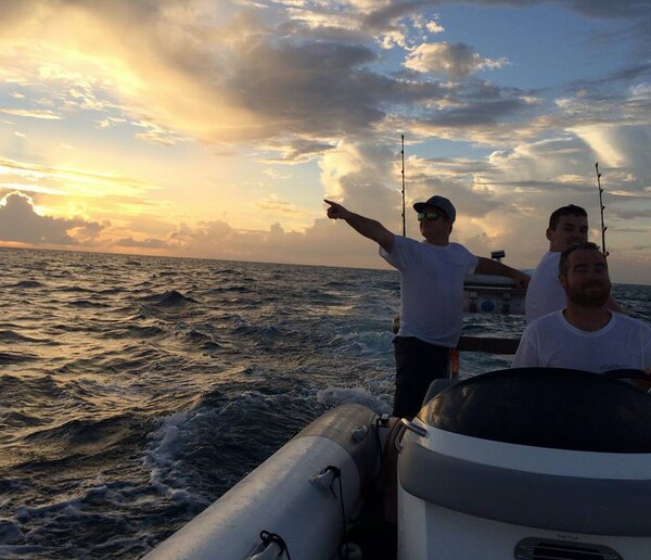 Dan, Josh and Tom fishing