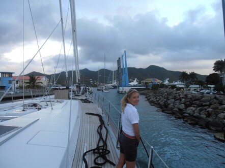 Simpson Bay Bridge (Dutch side)