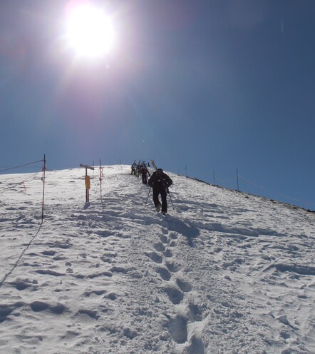 Climbing the bowl