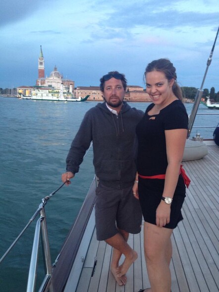Sean and Suzy in Venice