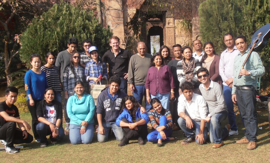 A wonderful day with the students and chef's from IICA