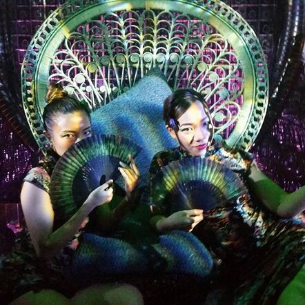 Ophelia Cocktail Bar is designed like an Opium Den